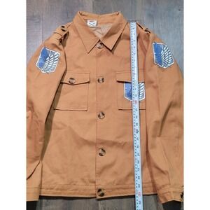 Attack on Titan Scout Regiment Cosplay Jacket Tan Survey Corps Wings of Freedom